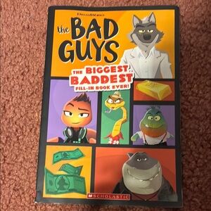 Scholastic The Bad Guys, The Biggest BADDEST Fill-in Book Ever!